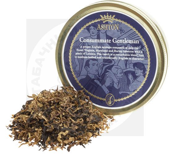 Трубочный Табак Ashton Consummate Gentleman (Консамет Джентельмен) 50 гр.