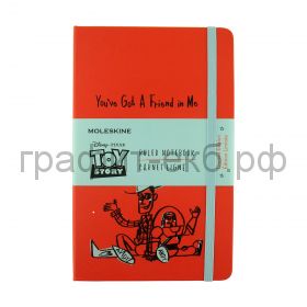 Книжка зап.Moleskine Large TOY STORY линейка красная LETSQP060