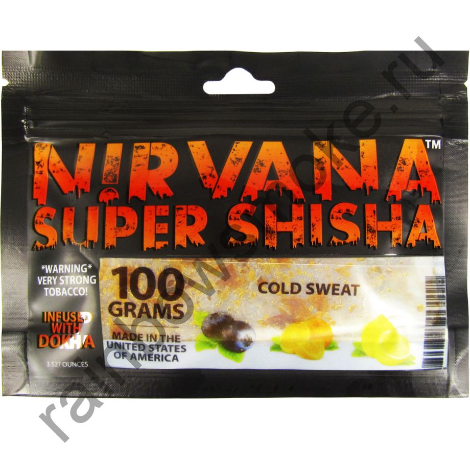 Nirvana 100 гр - Cold Sweat (Холодный Пот)