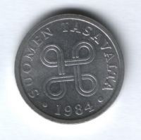 5 пенни 1984 г. Финляндия