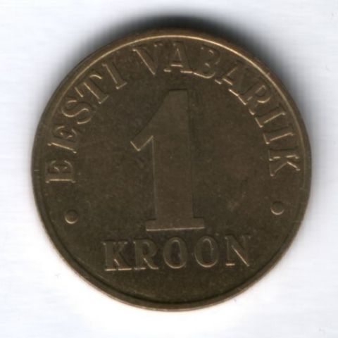 1 крона 2003 г. Эстония