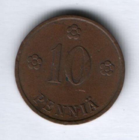 10 пенни 1934 г. Финляндия