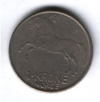 1 крона 1971 г. Норвегия