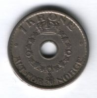 1 крона 1950 г. Норвегия
