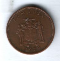 1 цент 1970 г. Ямайка