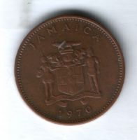 1 цент 1970 г. Ямайка