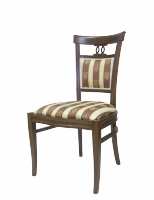 Цвет орех, ткань №02 Полоса коричневая