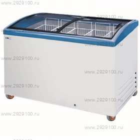 Морозильный ларь CF400C ITALFROST с гнутыми стеклами
