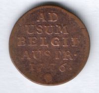 1 лиард 1776 г. Австрийские Нидерланды