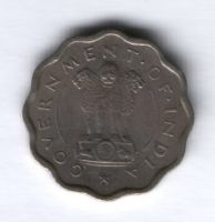 1 анна 1954 г. Индия