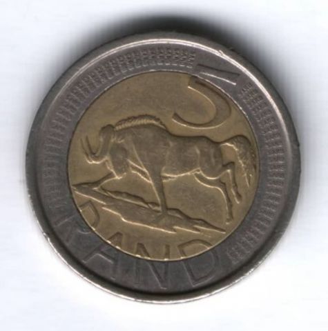 5 рандов 2005 г. ЮАР
