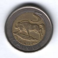 5 рандов 2005 г. ЮАР