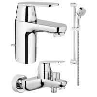 комплект смесителей для ванной 3 в 1 Grohe Eurosmart Cosmo 121655