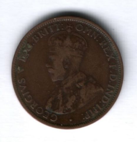 1/2 пенни 1912 г. Австралия