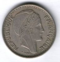 100 франков 1950 г. Алжир
