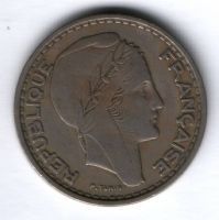 100 франков 1950 г. Алжир