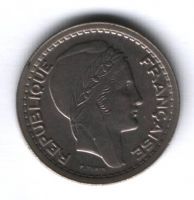 20 франков 1949 г. AUNC Алжир