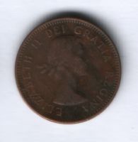 1 цент 1953 г. Канада