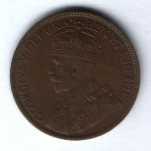 1 цент 1916 г. Канада