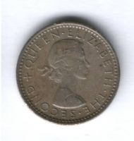 6 пенсов 1965 г. Новая Зеландия