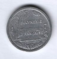 1 франк 2003 г. Французская Полинезия