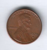 1 цент 1979 г. D США