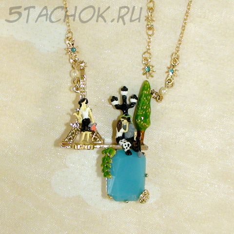 Колье "Эйфелева башня"