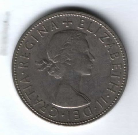 1/2 кроны 1962 г. Великобритания