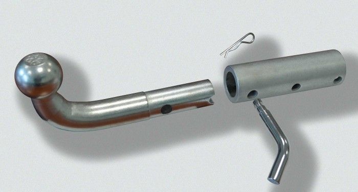 Фаркоп TAVIALS  для NISSAN ALMERA CLASSIC (B10) 2006-... (С БЫСТРОСЪЕМНЫМ ШАРОМ)