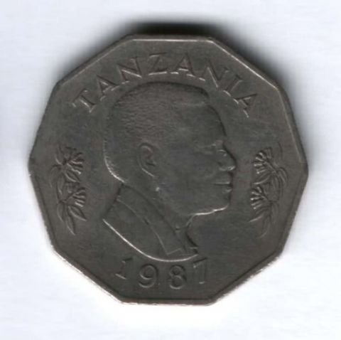 5 шиллингов 1987 г. Танзания