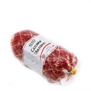 Колбаса сыровяленая салями Милано Alto Concetto Salame Milano ~ 700 г (Россия)