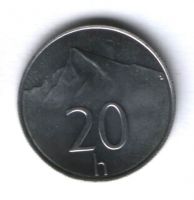 20 геллеров 2000 г. Словакия