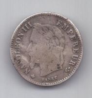 20 сантим 1867 г. Франция
