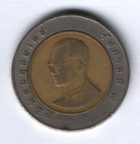 10 батов 1993 г. Таиланд