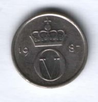 10 эре 1987 г. Норвегия