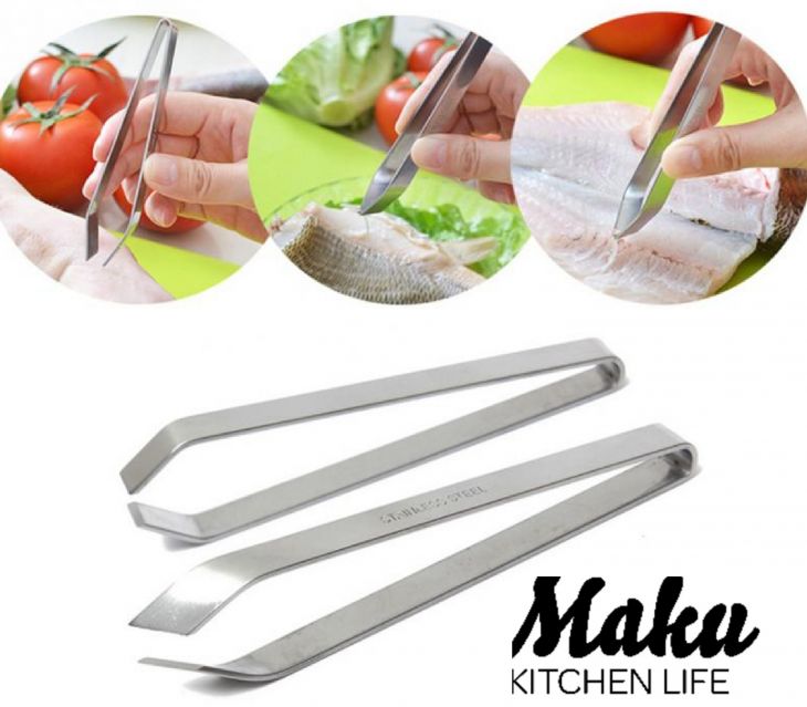Щипцы (пинцет) для удаления костей рыбы Maku 12 см