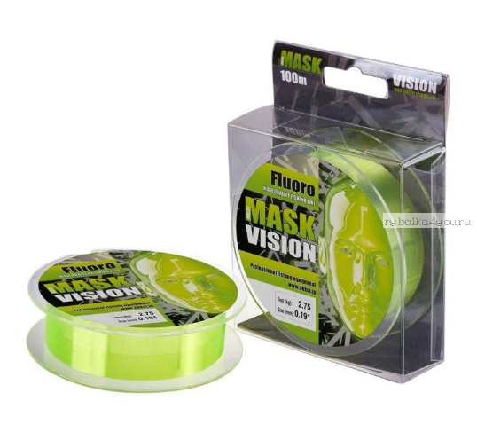 Леска монофильная Akkoi Mask Vision 100 м