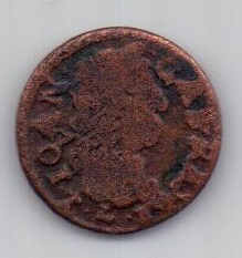 1 солид 1661 г. Литва. Польша