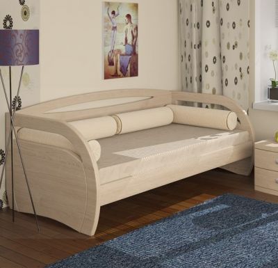 С боковой спинкой. Кровати с тремя спинками. Кровати тахты