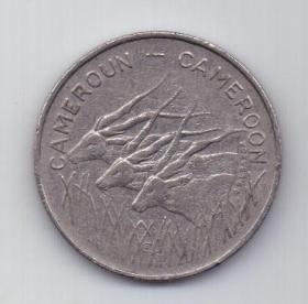 100 франков 1975 г. Камерун