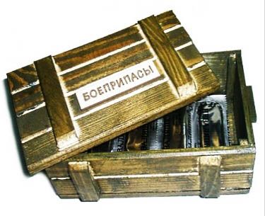 Сувенирная шкатулка "Боеприпасы"