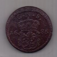 1 оре (эре) 1685 г. редкий год. Швеция
