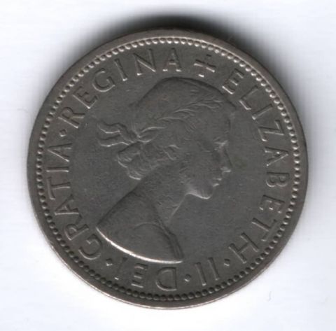 2 шиллинга 1966 г. Великобритания