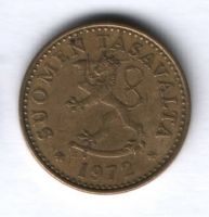 10 пенни 1972 г. Финляндия