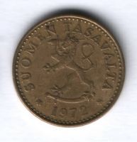 10 пенни 1972 г. Финляндия