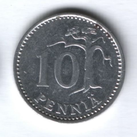 10 пенни 1984 г. Финляндия
