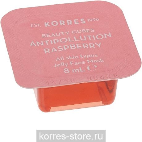 KORRES МАСКА ПРОТИВ ЗАГРЯЗНЕНИЙ И ЧЕРНЫХ ТОЧЕК С МАЛИНОЙ ДЛЯ ВСЕХ ТИПОВ КОЖИ