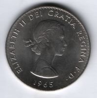 1 крона 1965 г. Великобритания, Черчиль