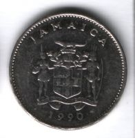 10 центов 1990 г. Ямайка