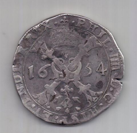 1 патагон 1654 г. Фландрия. Испанские Нидерланды